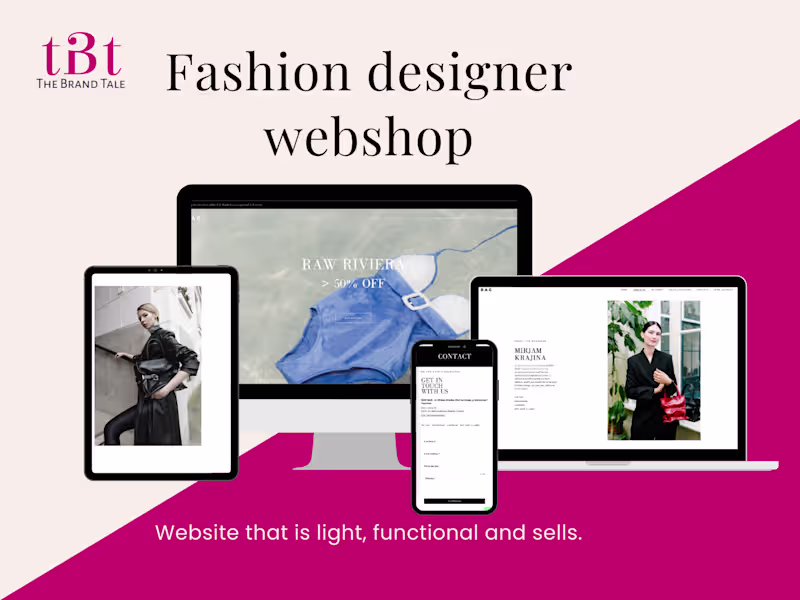 Cover image for Website development with webshop (Spotify, wordpress, custom)