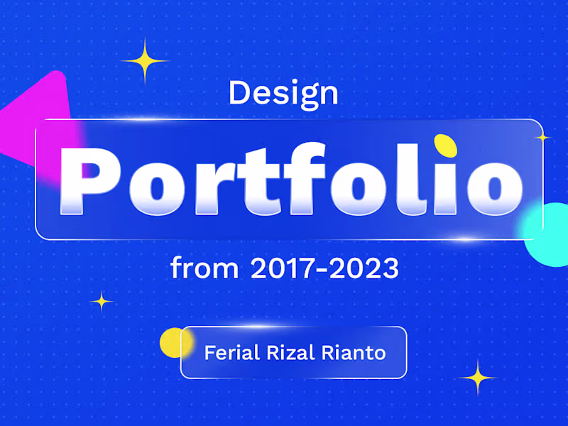 Cover image for Portfolio 2017 - 2023