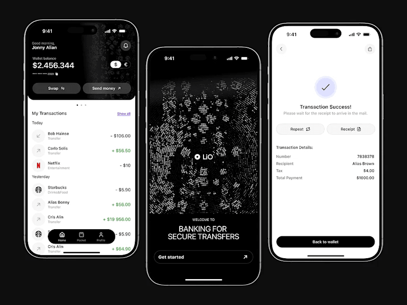 Cover image for Banking for Secure Transfers
