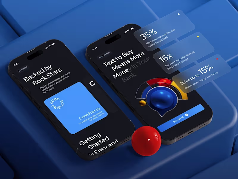 Cover image for AI-Powered Text-Commerce Mobile App Development