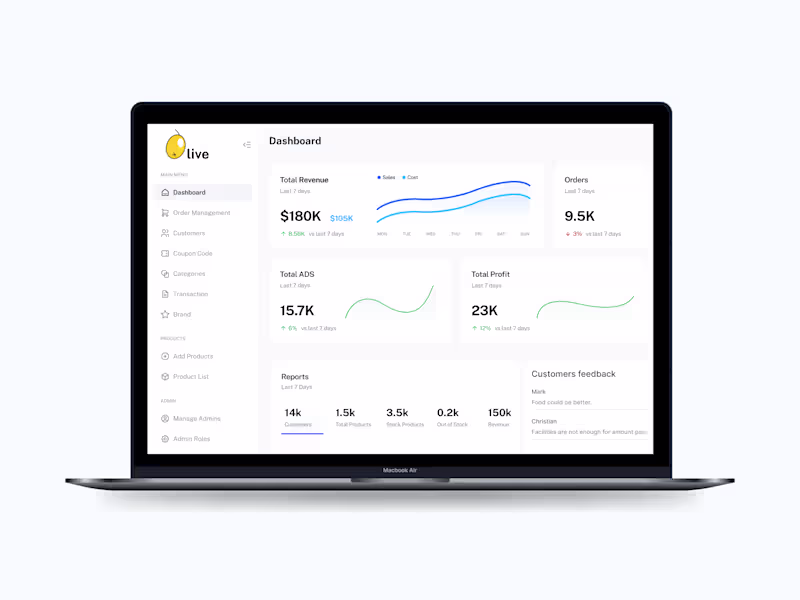 Cover image for Revolutionizing Olive Platform 