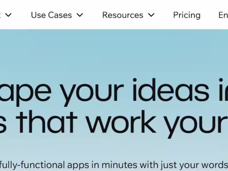 Cover image for https://base44.com/ Came across this website where ai builds...