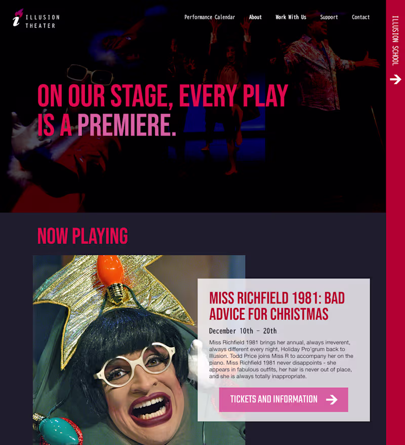 Cover image for Web design for a local