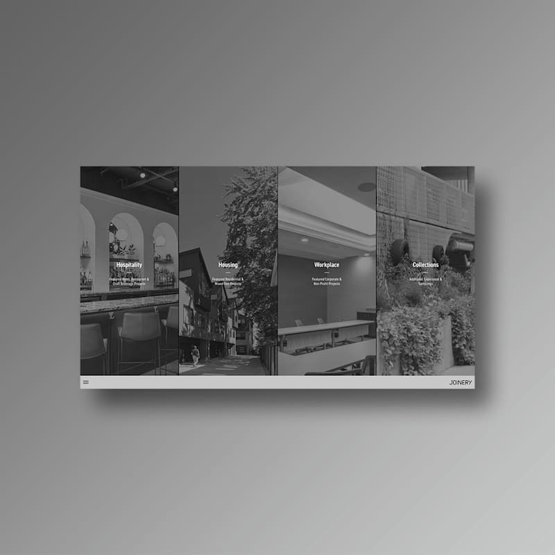 Cover image for Website Design & Development for Joinery Architecture + Design