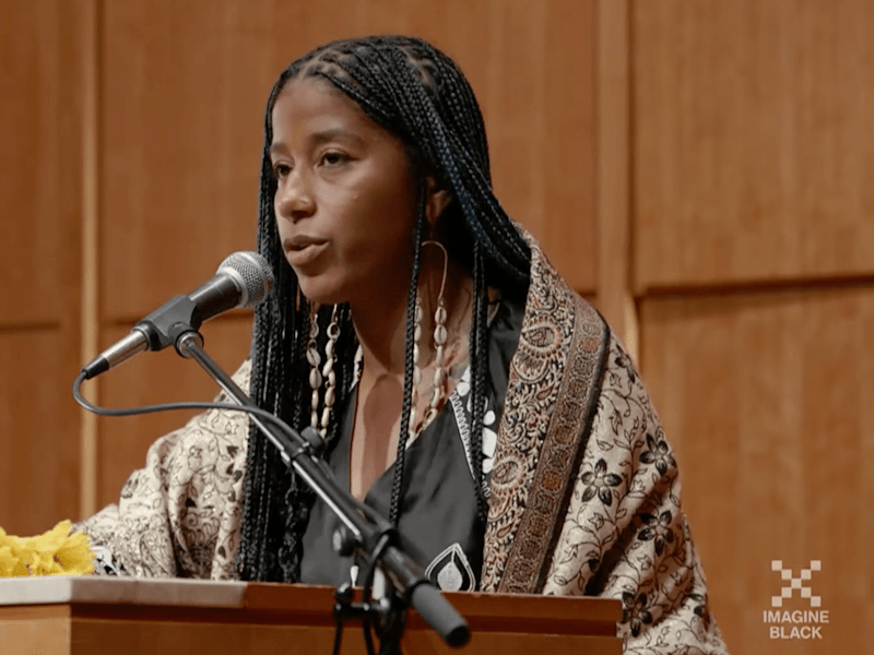 Cover image for A conversation with Grammy-nominated & NPR guest, Aja Monet