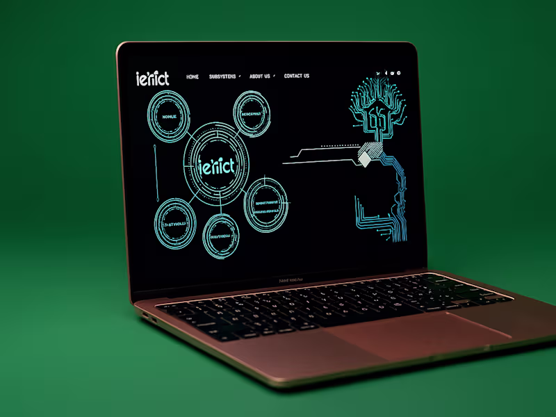 Cover image for Case Study for IE MECH website design