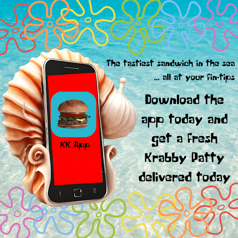 Cover image for The Krusty Krab Delivery Service