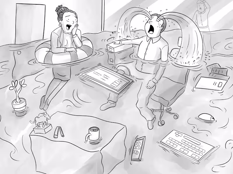 Cover image for Corporate Cartoons with "New Yorker" Style for any usage