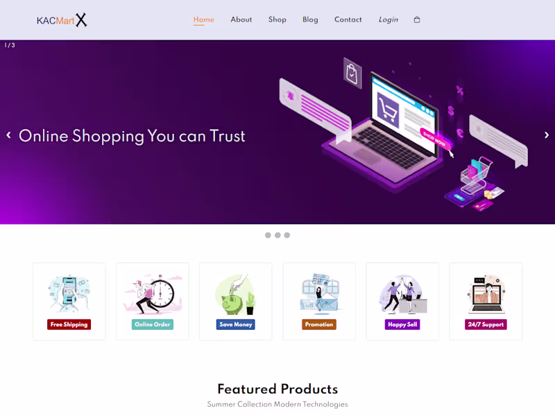 Cover image for KacMart Store