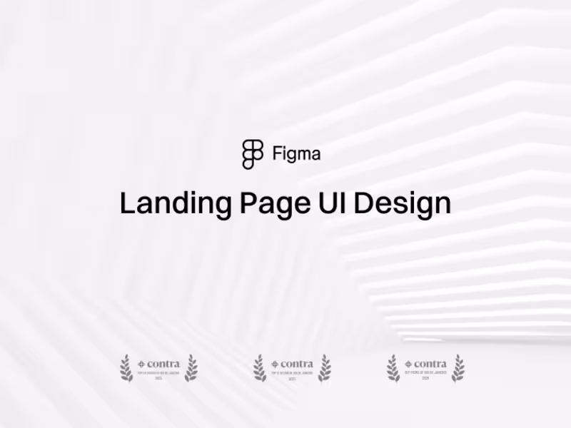 Cover image for Landing Page Design