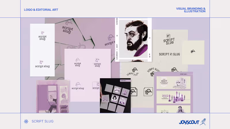 Cover image for Visual Branding & Illustration for Script Slug