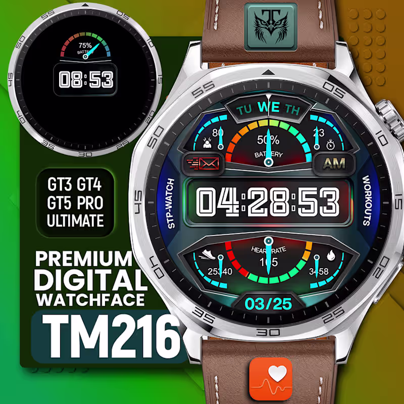 Cover image for A Watchface Design on Huawei