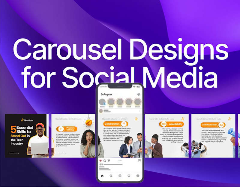 Cover image for Social Media Carousel Designs