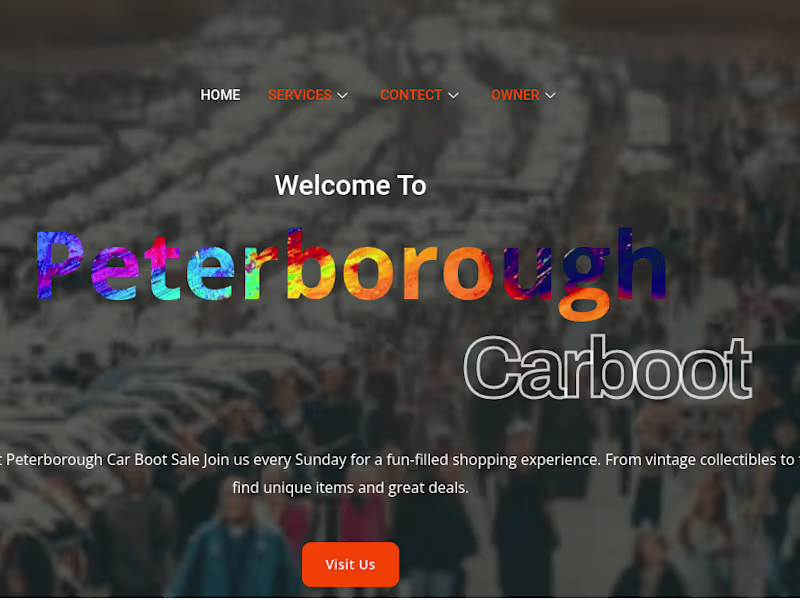 Cover image for Customized website design for carboat sales.