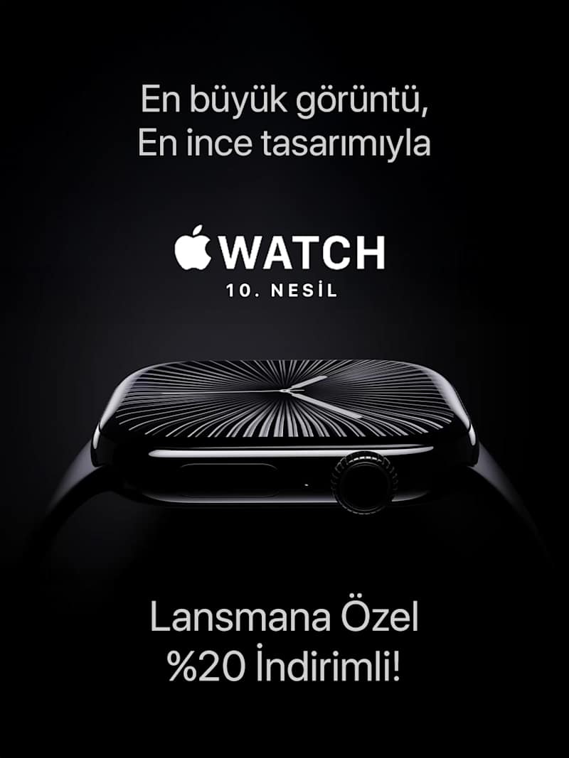 Cover image for Apple Watch 10. Nesil – Sosyal Medya Tasarımı