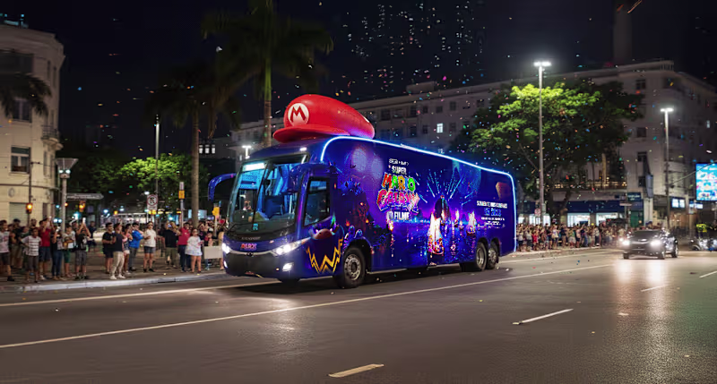 Cover image for Super Mario Galaxy The Movie OOH Concept Art