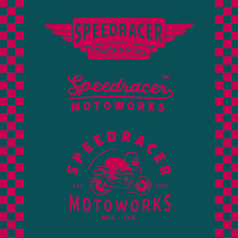 Cover image for Speedracer Motoworks | Brand Identity on Behance