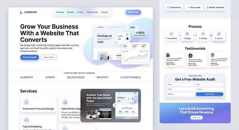 Cover image for Service-Based Business Website Design & Development