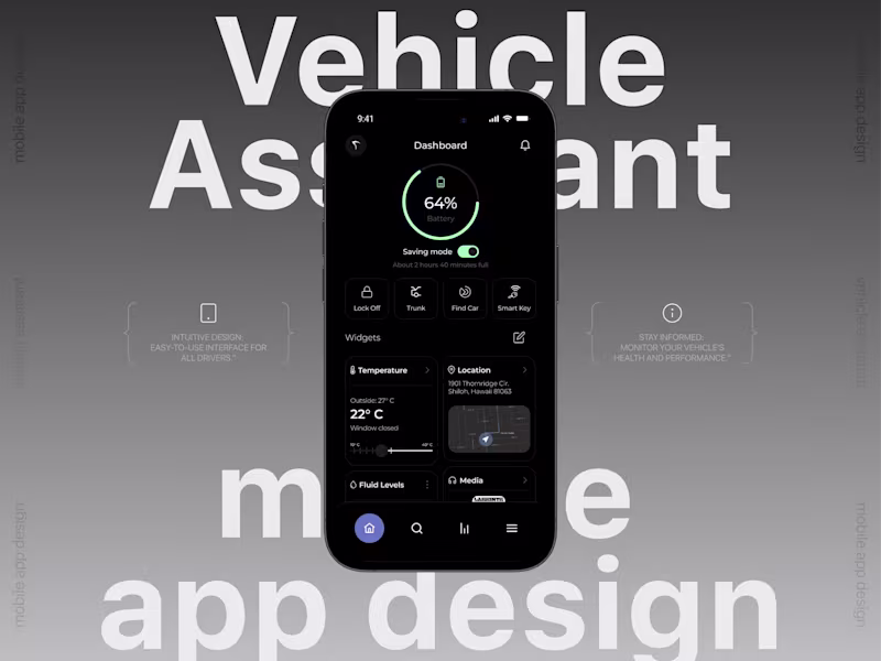 Cover image for Vehicle Assistant Mobile App