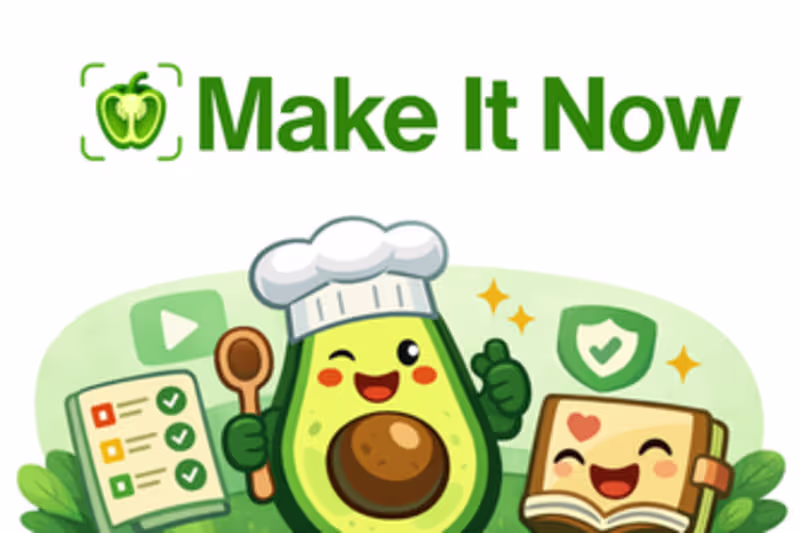 Cover image for Make It Now lets users: 👉