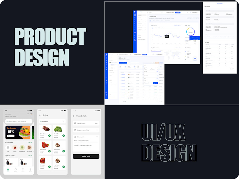 Cover image for Product Design - UI/UX