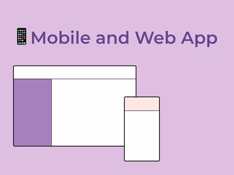 Cover image for 📱Mobile or Web App Design