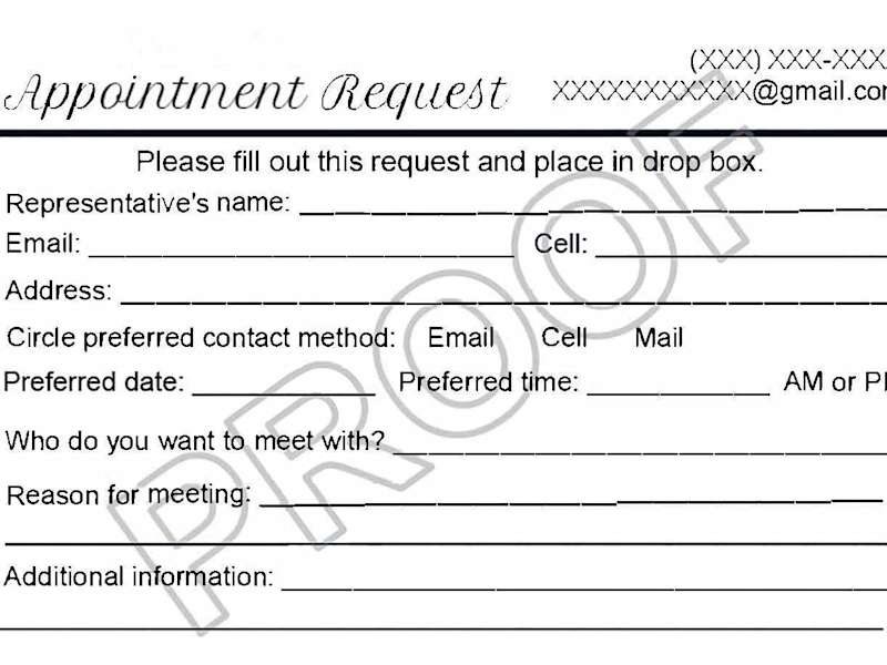 Cover image for Appointment Card Design