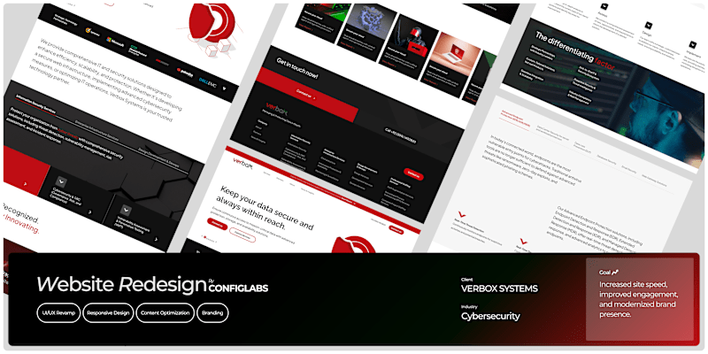 Cover image for Verbox Systems Website Redesign & Development