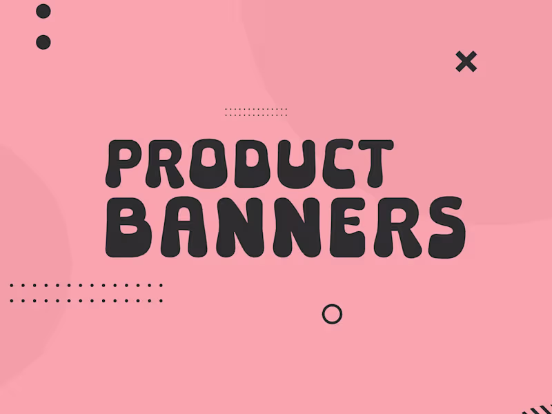 Cover image for Product Banners