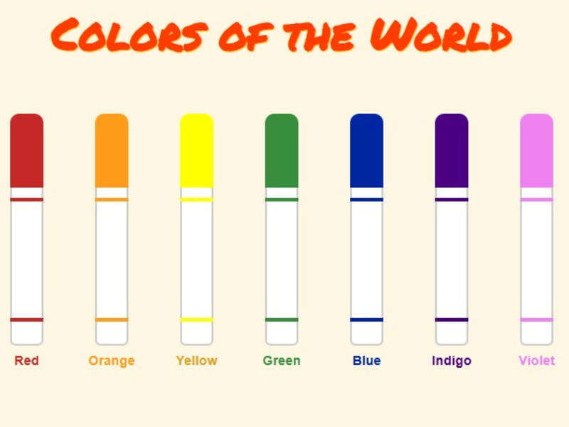 Cover image for Colors of the World