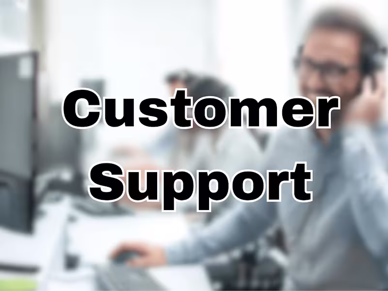 Cover image for Customer Support/Service Management