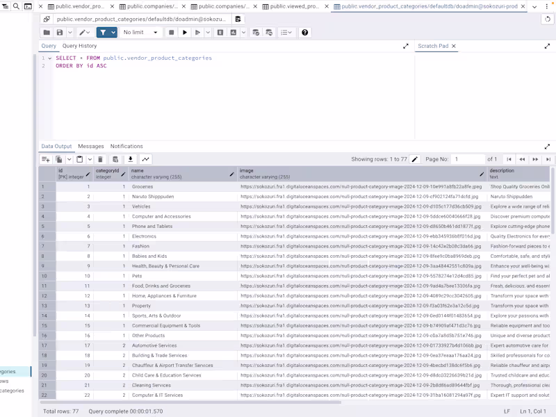 Cover image for Database design optimization that supports the API's performance