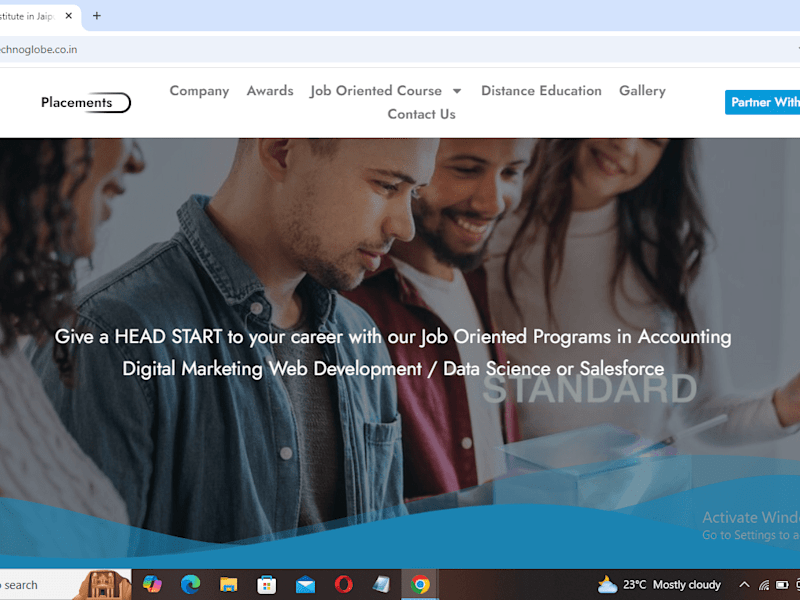 Cover image for Best IT Training Institute in Jaipur - Technoglobe