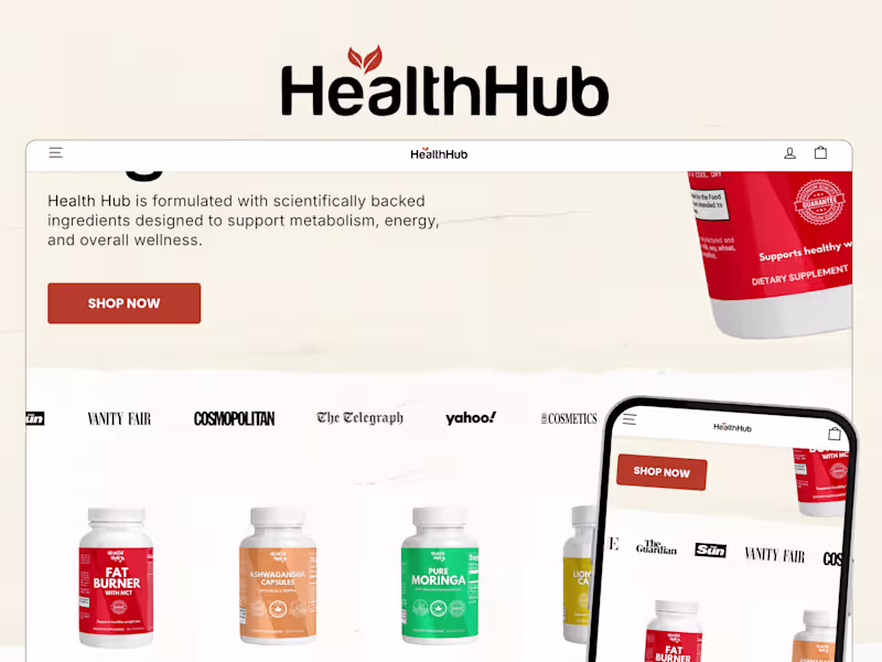 Cover image for Instant | Supplements Ecom