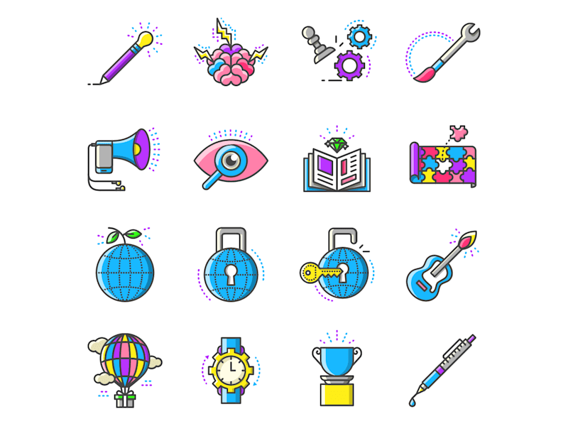 Cover image for Creative icon set