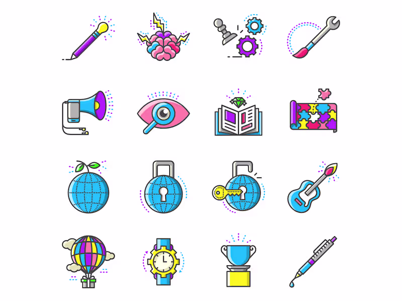 Cover image for Creative icon set
