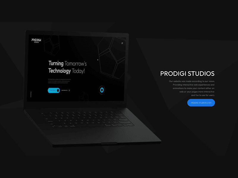 Cover image for PRODIGI Studios Website Development