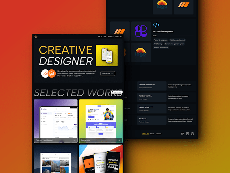 Cover image for Designer Portfolio