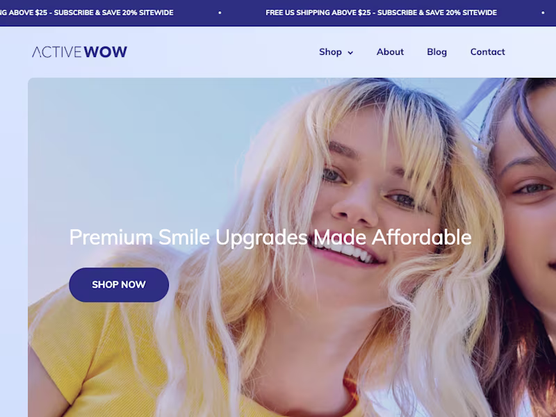 Cover image for Dental Whitening Kit Development