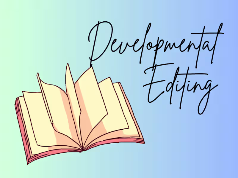 Cover image for Developmental Edits for your Manuscript