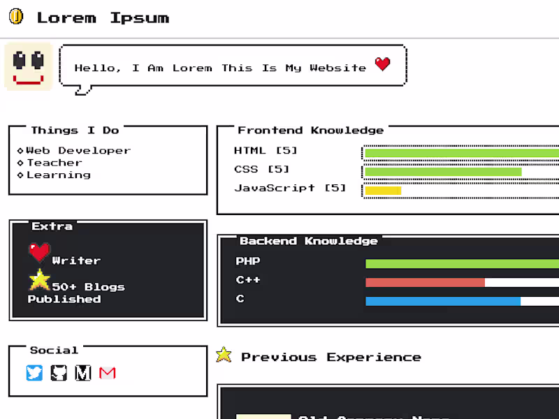Cover image for 8-Bit UI Kit: Retro-Inspired Web Design System