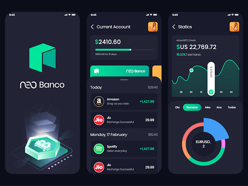Cover image for Neo Banco - Crypto Exchange App