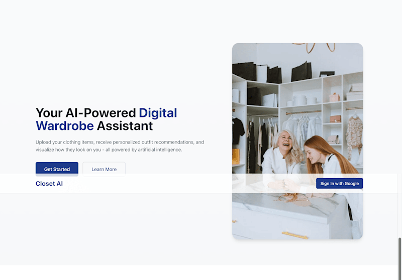 Cover image for Closet AI