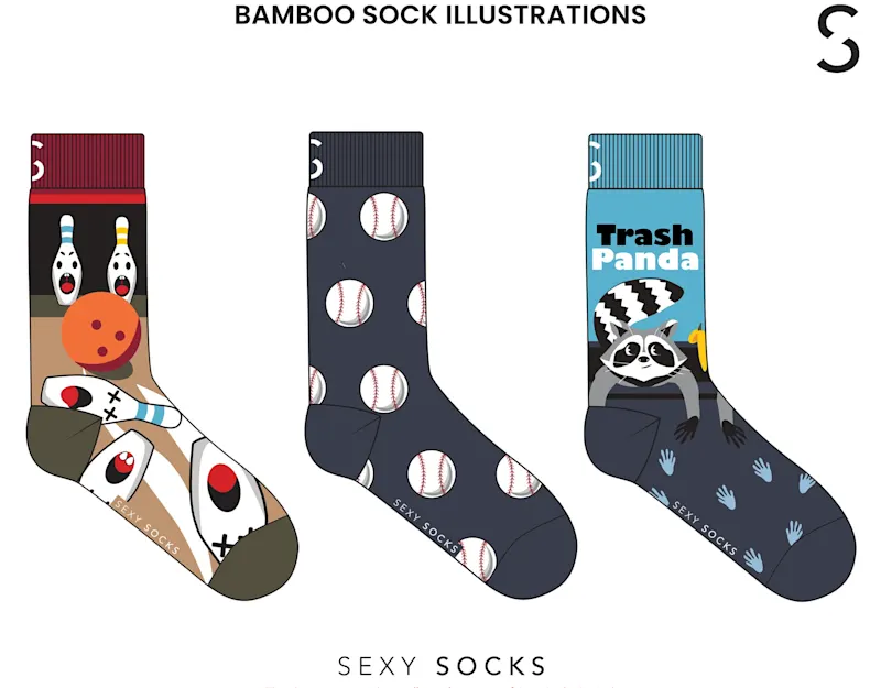 Cover image for Sexy Socks Bamboo Designs