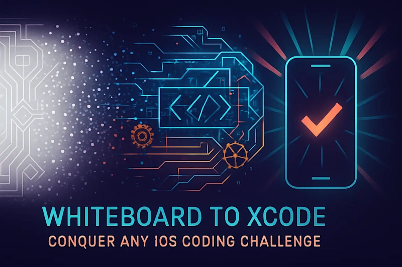 Cover image for Whiteboard to Xcode: Conquer Any iOS Coding Challenge