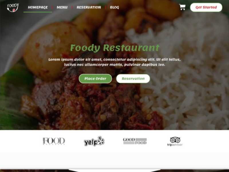Cover image for Foody Restaurant | No 1 Restaurant Dishes