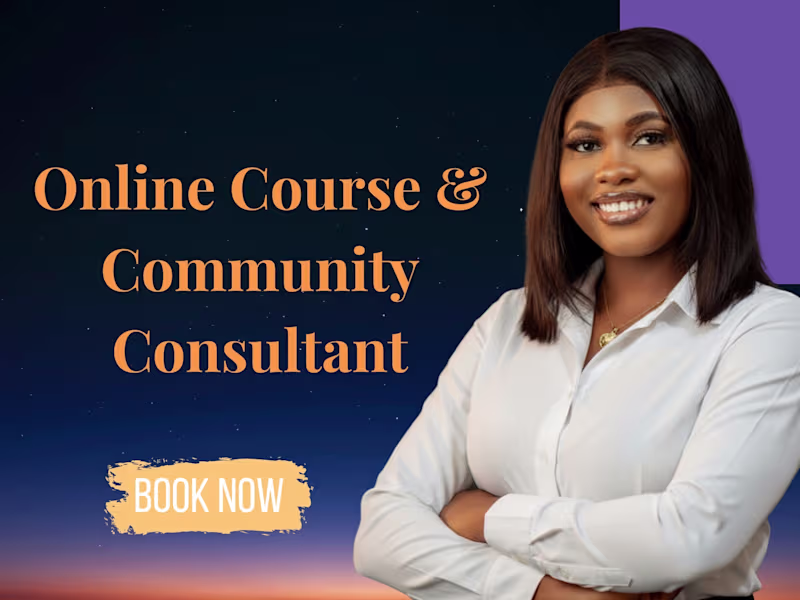 Cover image for Online course creator/ community expert