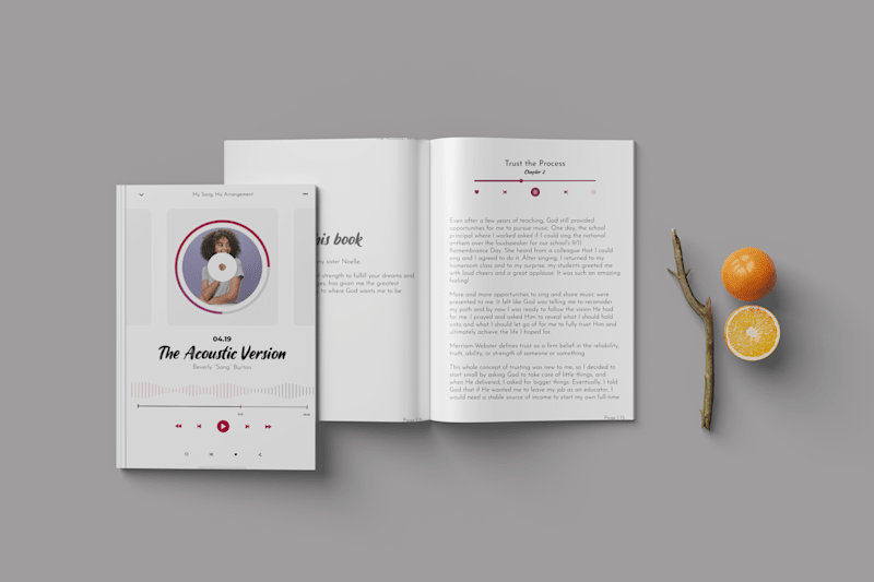 Cover image for iPhone Themed Musical Book interior and cover Design