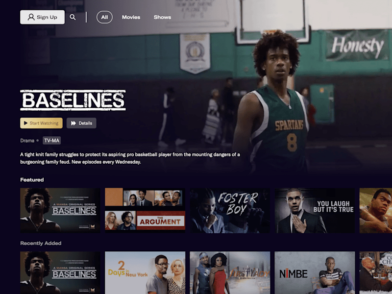 Cover image for Mansa TV - FullStack solution for a streaming service