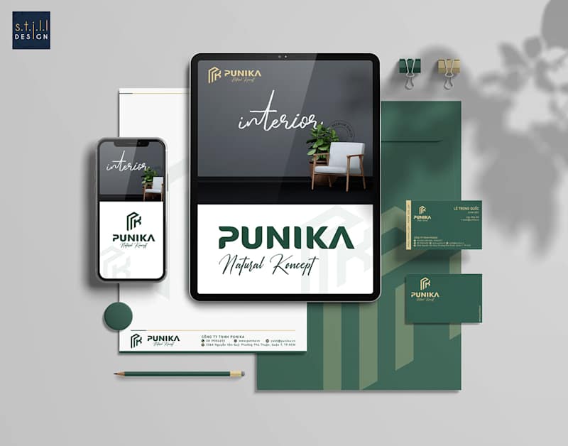 Cover image for Punika Branding - Logo on Behance